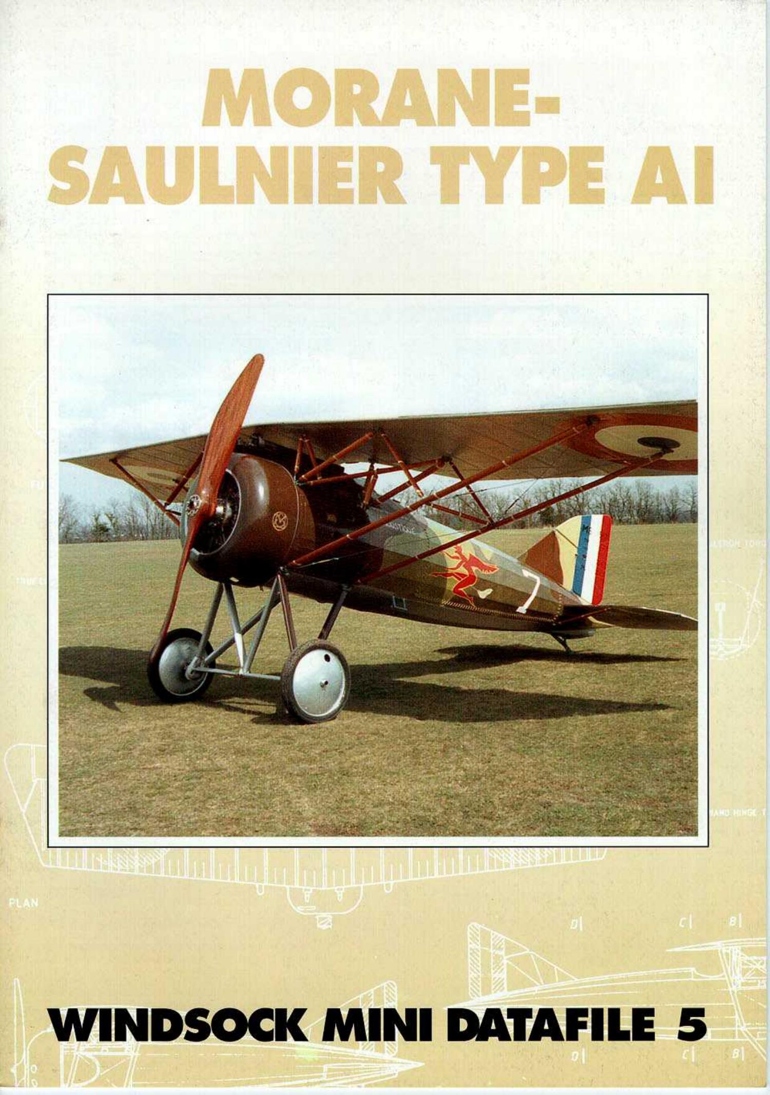 Morane-Saulnier Type AI by J. M. Bruce