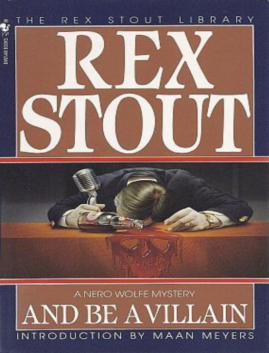 More Deaths Than One aka And Be a Villain (v2.0)(eng) by Rex Stout