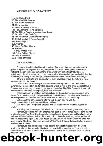 More Stories by R.A. Lafferty by R A Lafferty