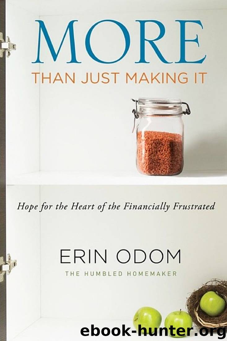 More Than Just Making It: Hope for the Heart of the Financially Frustrated by Erin Odom