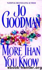 More Than You Know by Jo Goodman