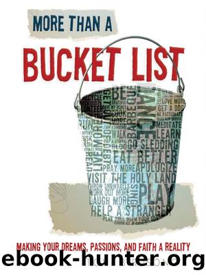 More Than a Bucket List by Thomas Nelson