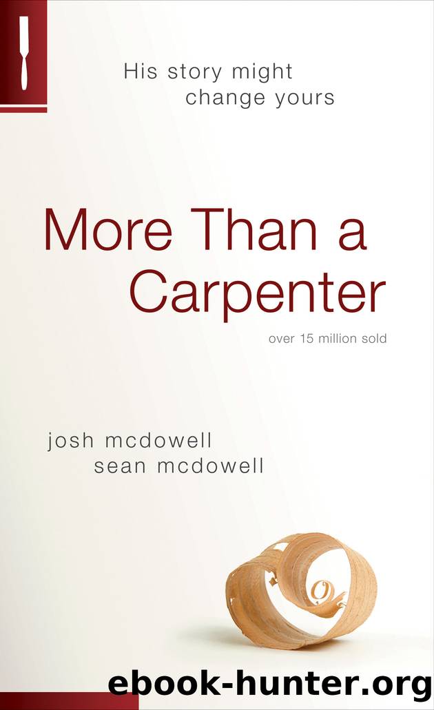 More Than a Carpenter by Josh D. McDowell & Sean McDowell
