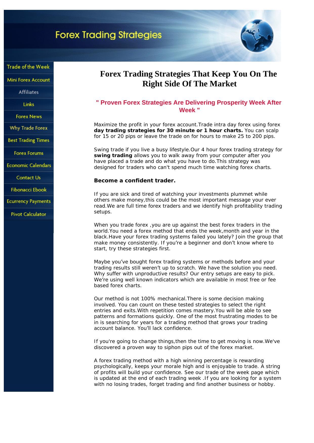 More Wealth From Short Term Forex Trading. by Best of Kuszter's Collection