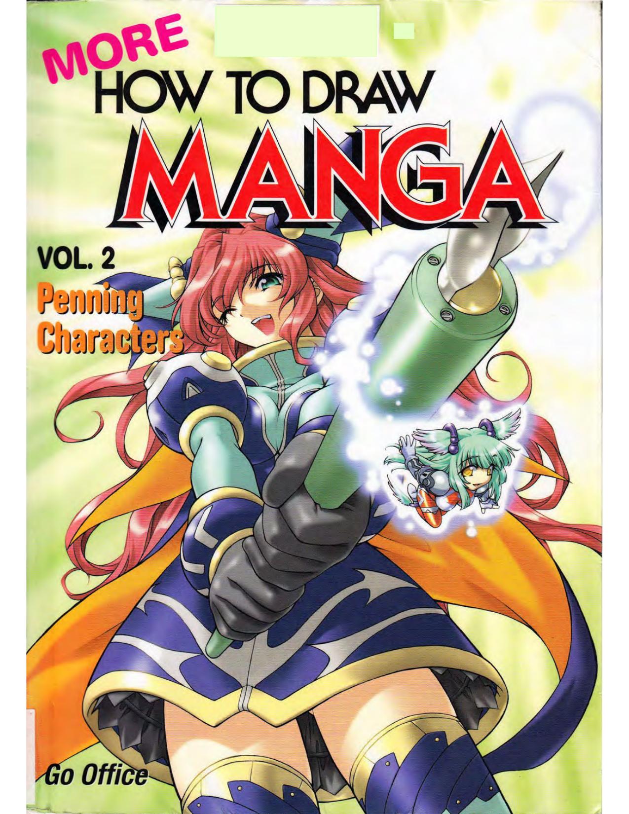 More how to draw manga vol. 2 by Penning characters