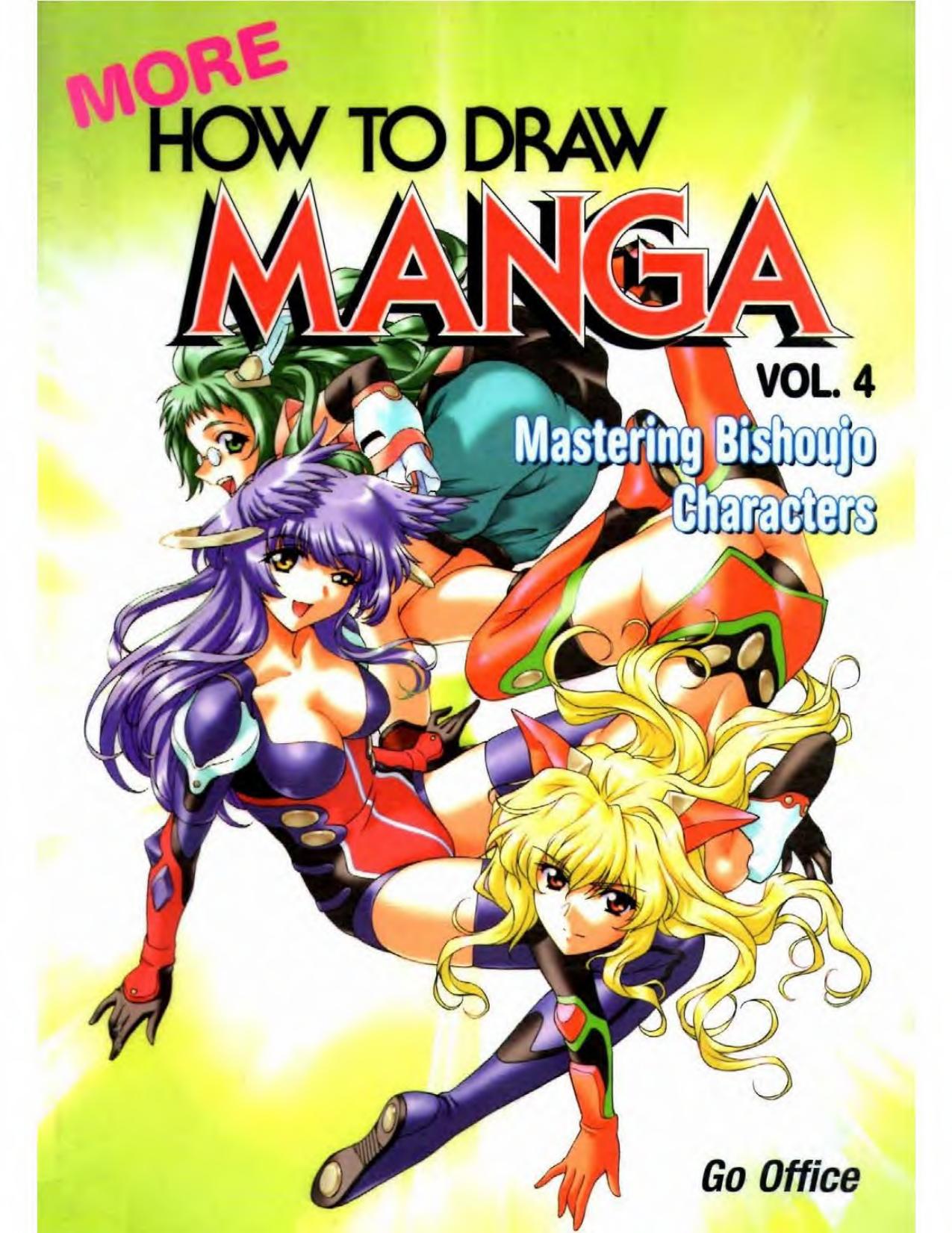 More how to draw manga vol. 4 by Mastering bishoujo characters