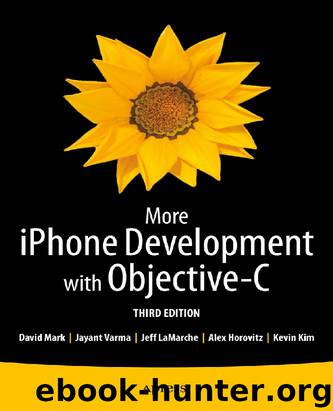 More iPhone Development with Objective-C by Mark David & Varma Jayant & LaMarche Jeff & Horovitz Alex & Kim Kevin