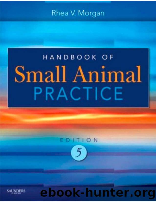 Morgan by Handbook of Small Animal Practice