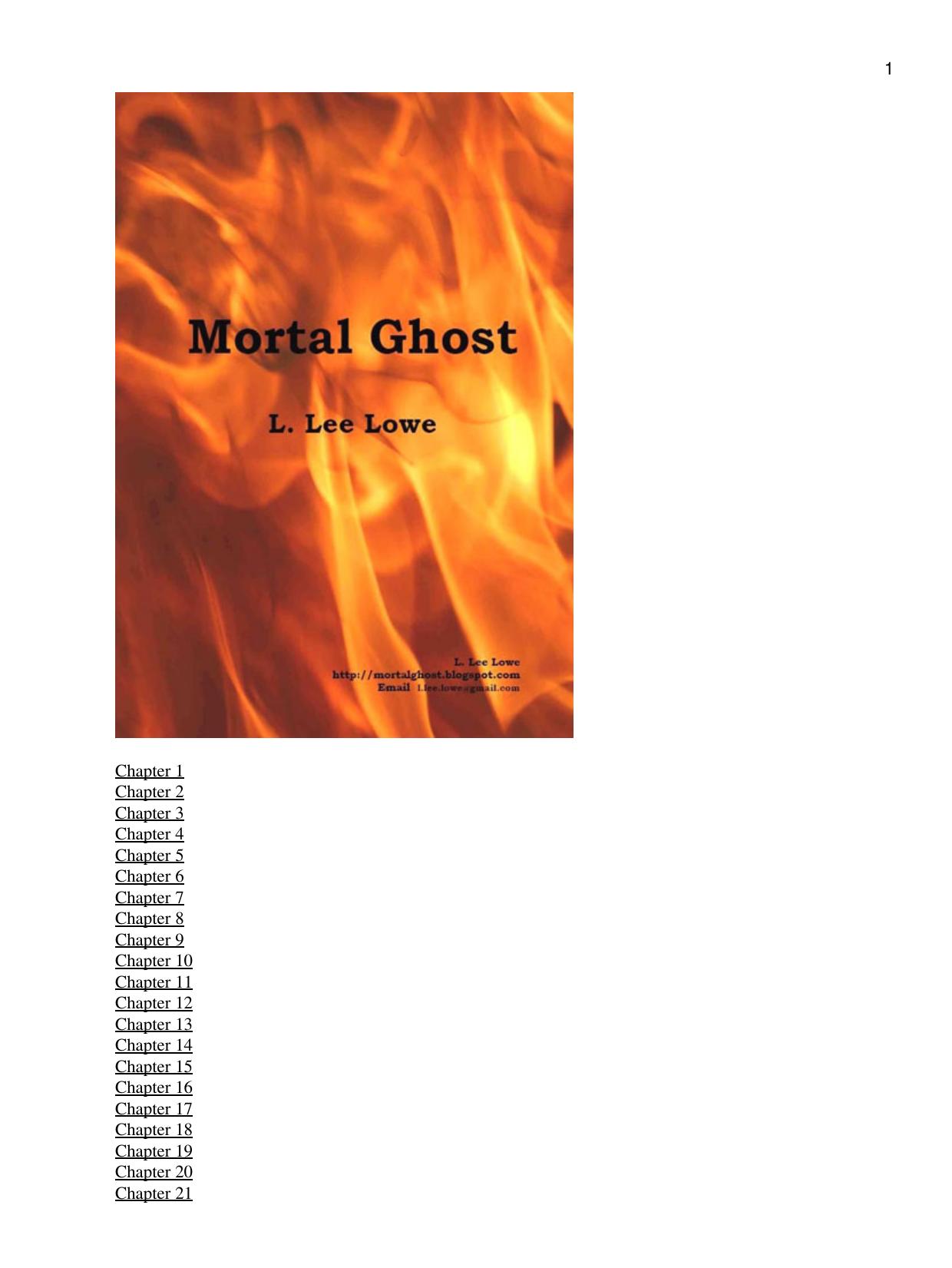 Mortal Ghost by Unknown