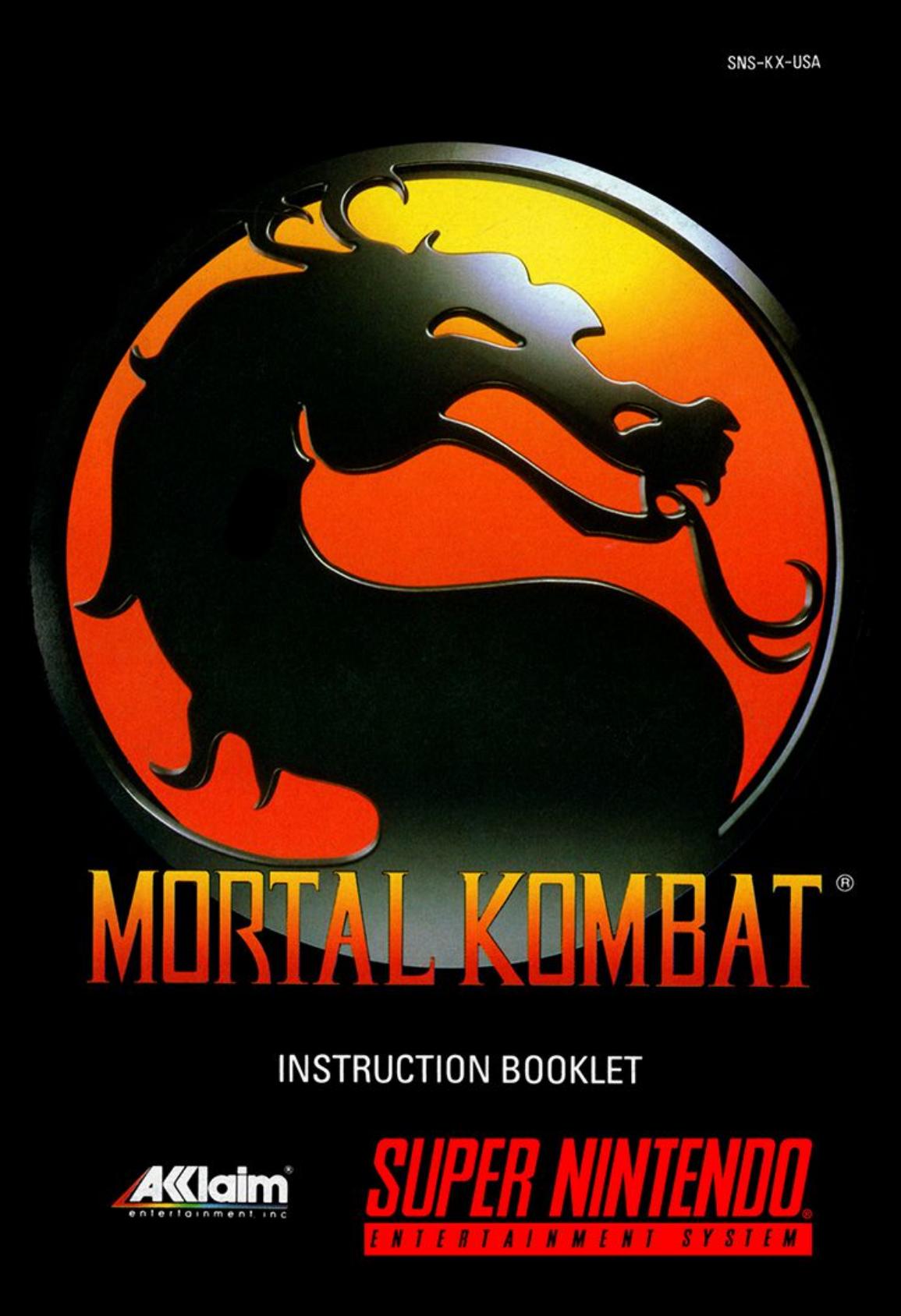 Mortal Kombat (USA) by Jonathan Grimm