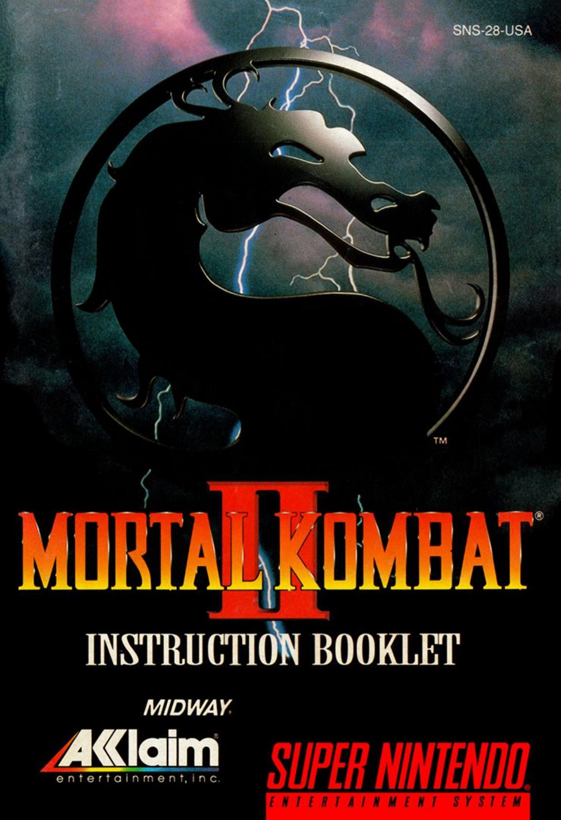 Mortal Kombat II (USA) by Jonathan Grimm