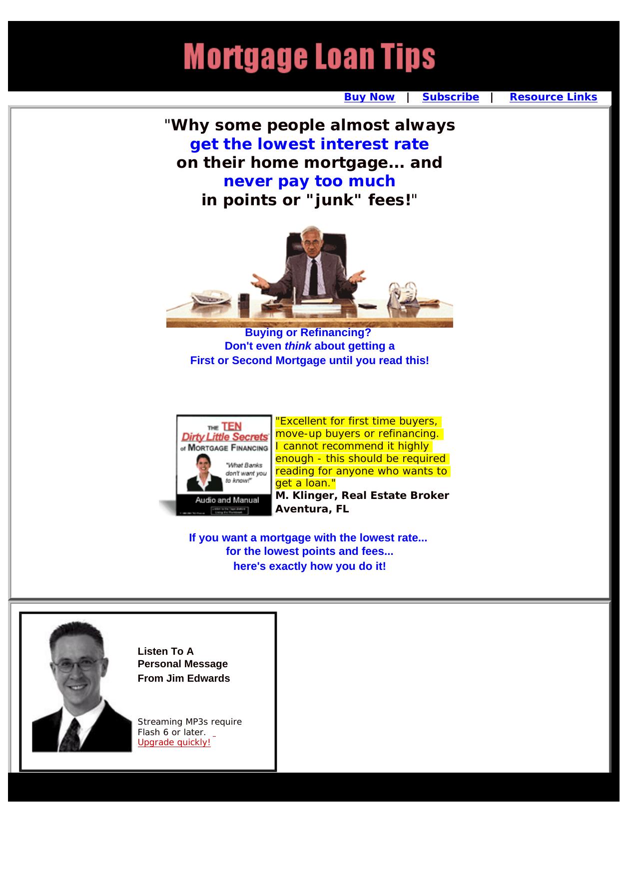 Mortgage Loan Tips. by Best of Kuszter's Collection