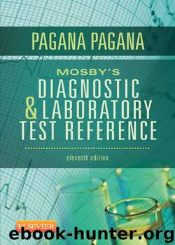 Mosby's Diagnostic and Laboratory Test Reference by Kathleen Deska Pagana & Timothy J. Pagana