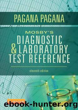 Mosby's Diagnostic and Laboratory Test Reference by Pagana Kathleen Deska & Pagana Timothy J