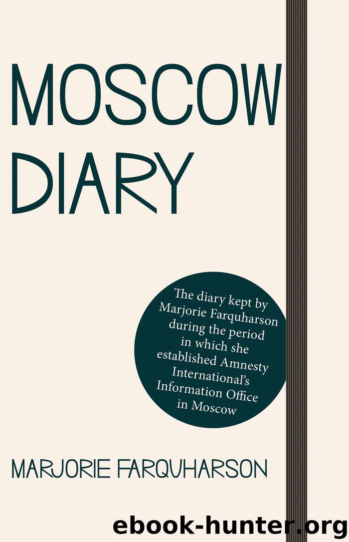Moscow Diary by Marjorie Farquharson