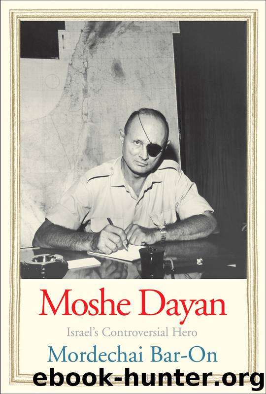 Moshe Dayan by Mordechai Bar-On