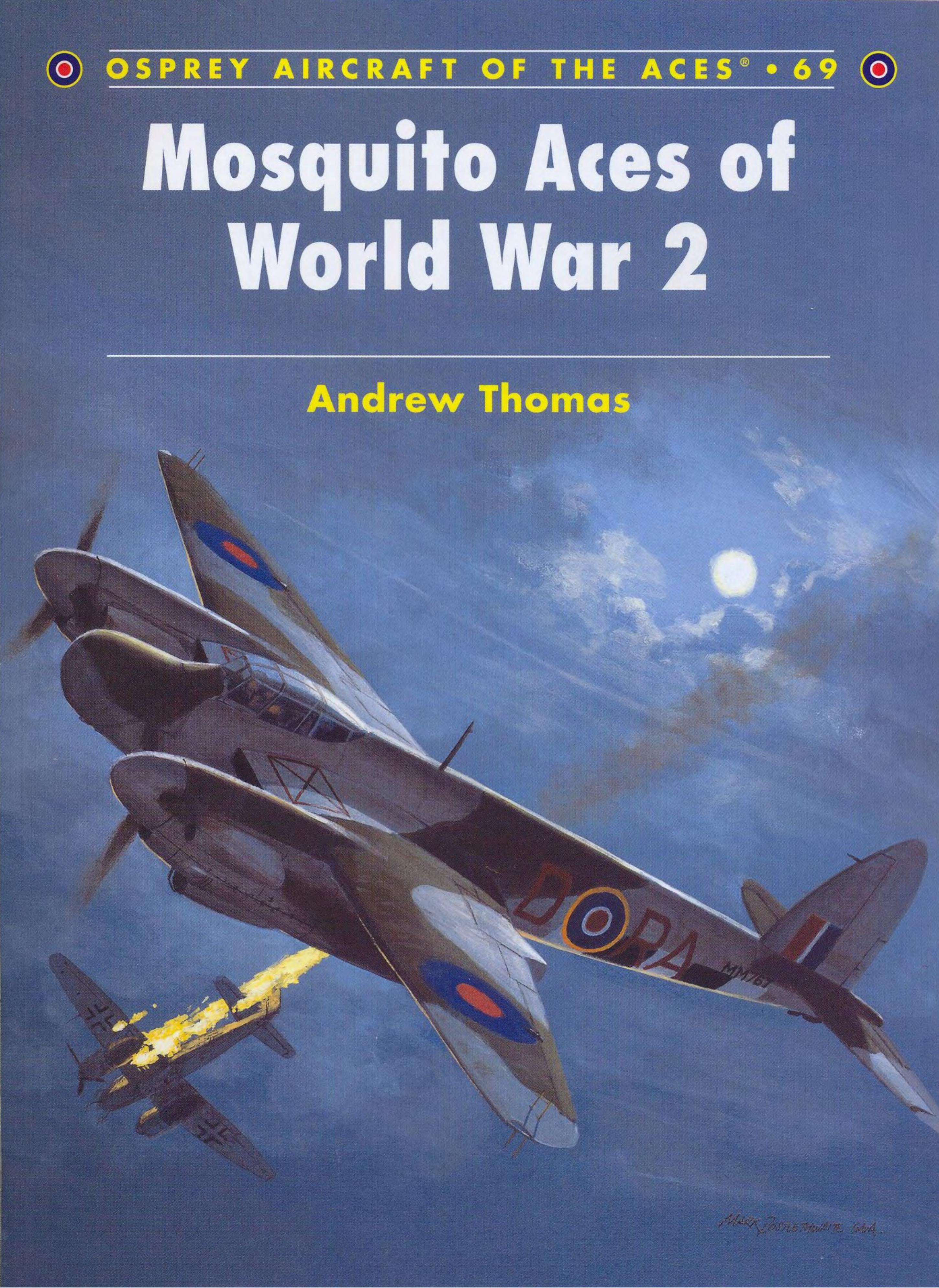 Mosquito Aces of World War 2 by Andrew Thomas Chris Davey