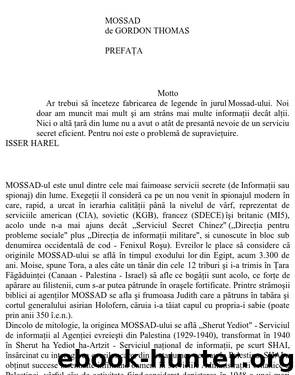Mossad by Gordon Thomas
