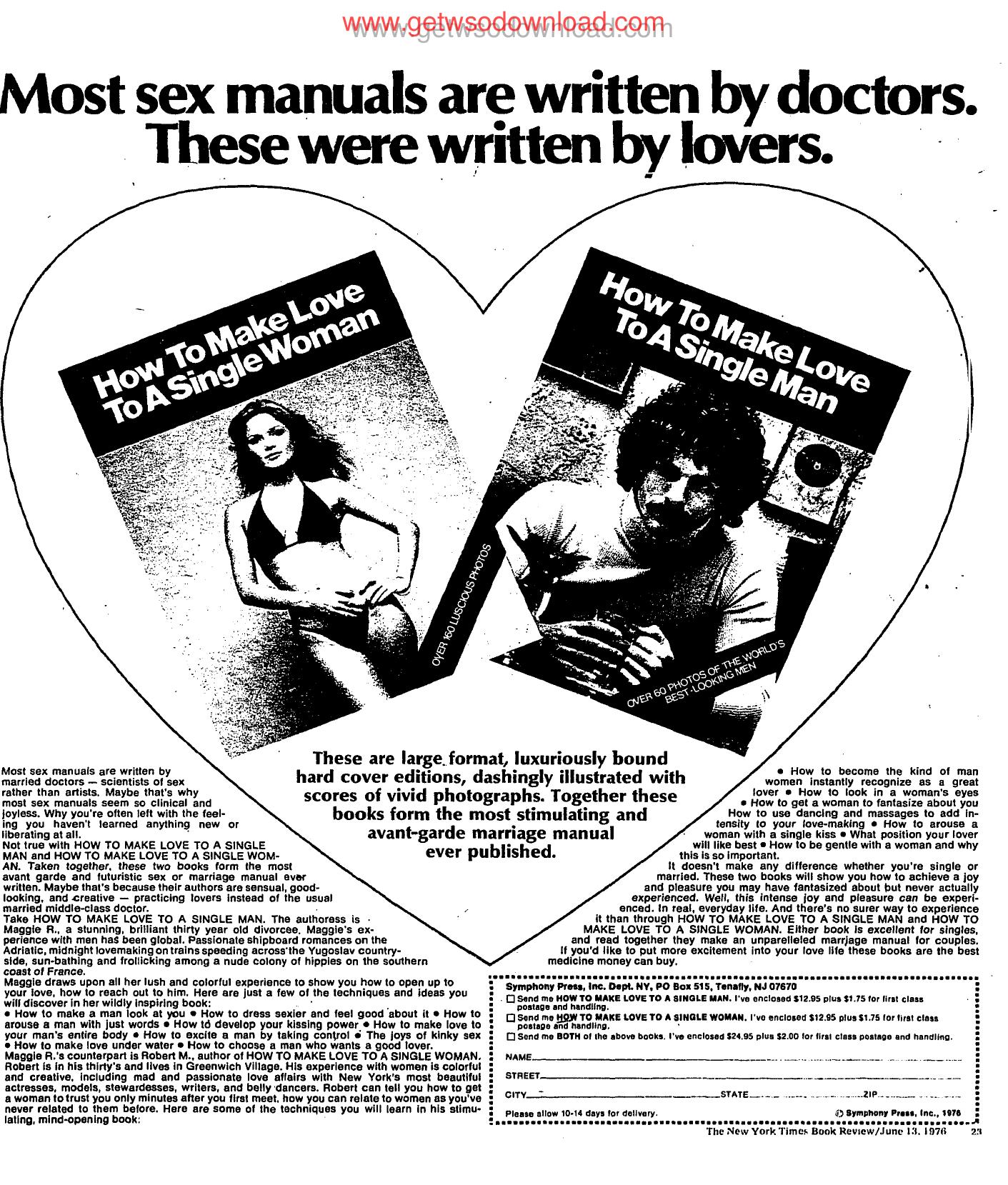 Most Sex Manuals Are Written by Doctors by Unknown