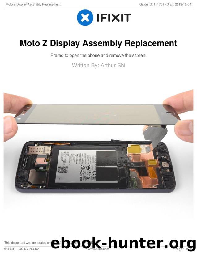 Moto Z Display Assembly Replacement by Unknown