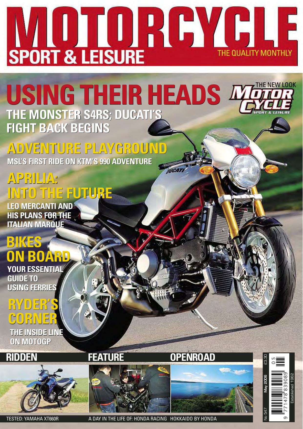 Motorcycle. Sport and Leisure (2006 May) by Mortons Motorcycle Media (2006)(PDF) English