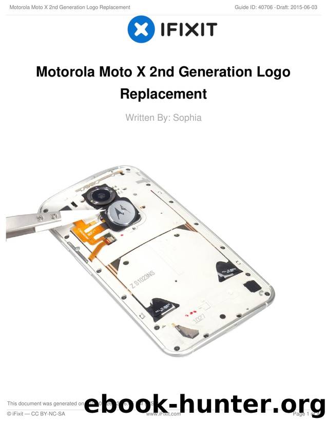 Motorola Moto X 2nd Generation Logo Replacement by Unknown