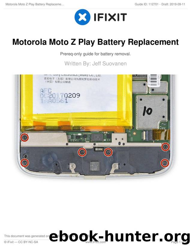 Motorola Moto Z Play Battery Replacement by Unknown