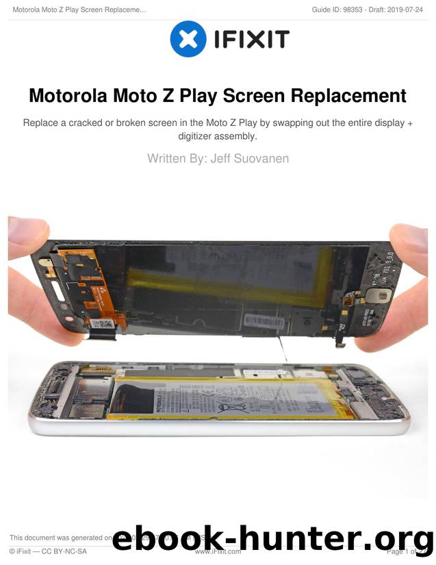 Motorola Moto Z Play Screen Replacement by Unknown