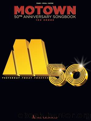 Motown 50th Anniversary Songbook by Hal Leonard Corp
