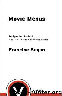 Movie Menus by Francine Segan