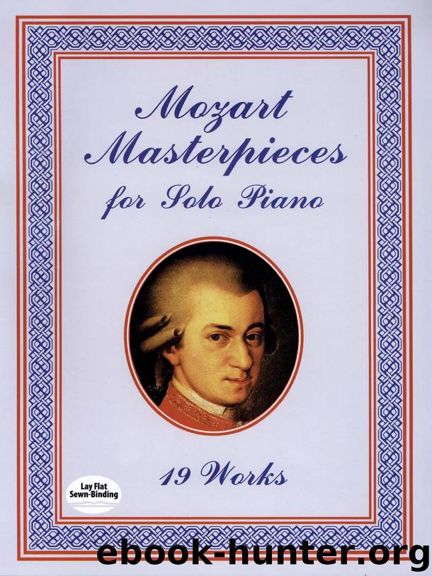 Mozart Masterpieces by Wolfgang Amadeus Mozart