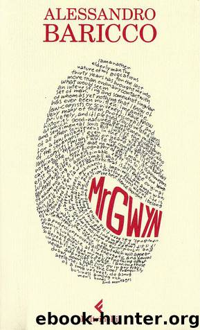 Mr Gwyn by Alessandro Baricco