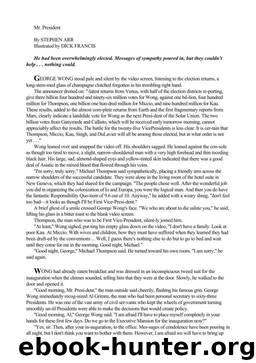 Mr President by Stephen Arr