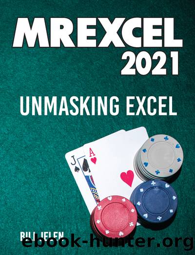 MrExcel 2021 by Bill Jelen