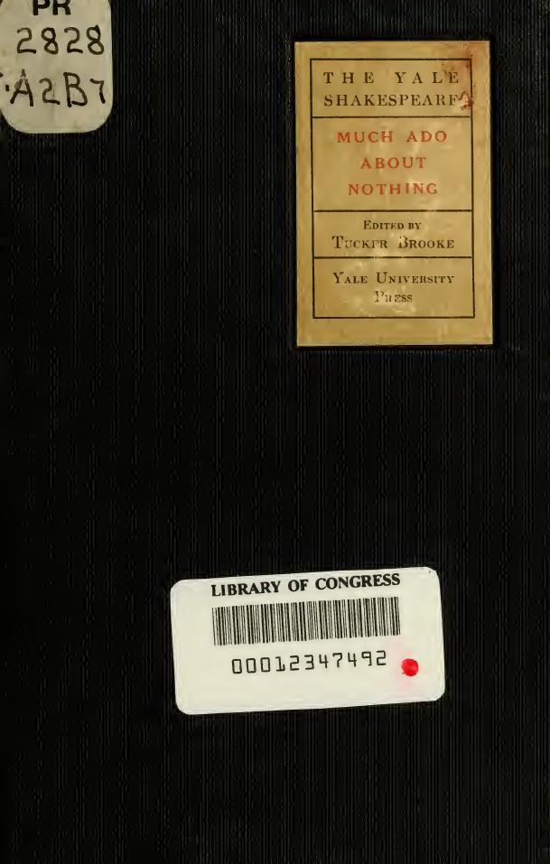 Much ado about nothing by Shakespeare William 1564-1616