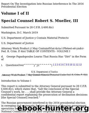 Muellerreport by Unknown Author
