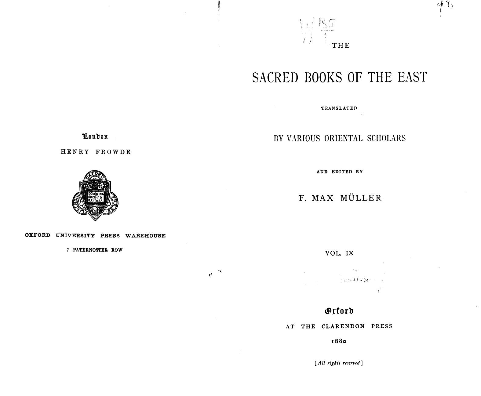 Muller F.max, Translated BY E.H. Palmer - The qur'an chapters xvii to cxiv. part 2 by 1880