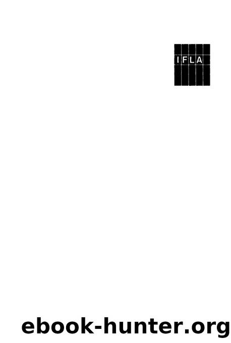 Multi-script, Multilingual, Multi-character Issues for the Online Environment: Proceedings of a Workshop Sponsored by the IFLA Section on Cataloguing, Istanbul, Turkey, August 24, 1995 by John D. Byrum (editor); Olivia Madison (editor)