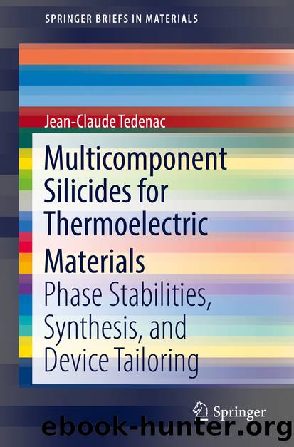 Multicomponent Silicides for Thermoelectric Materials by Jean-Claude Tedenac