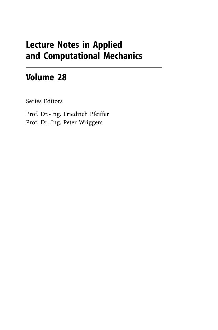 Multifield Problems in Solid and Fluid Mechanics by unknow