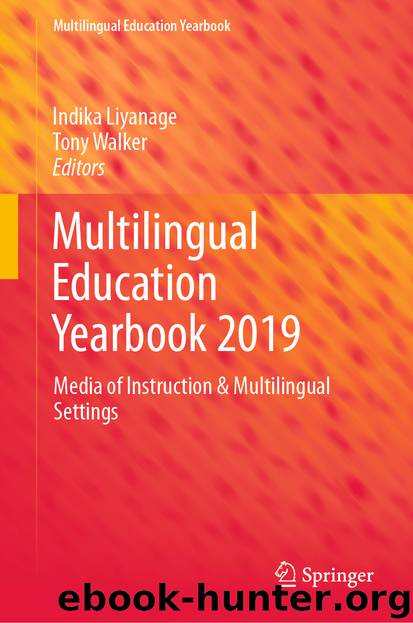 Multilingual Education Yearbook 2019 by Indika Liyanage & Tony Walker