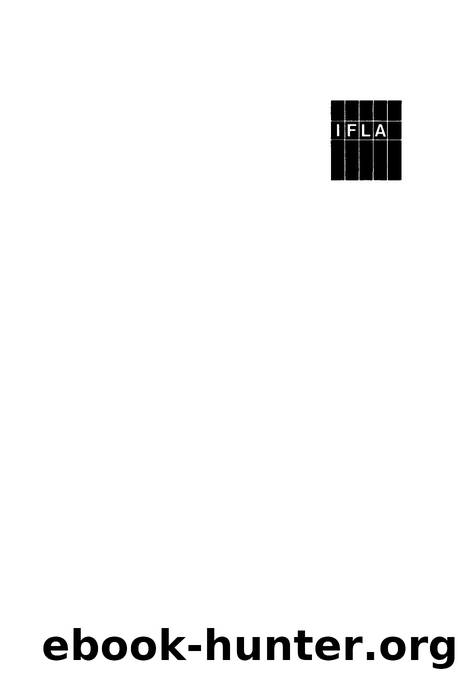 Multilingual Glossary for Art Librarians: English with Indexes in Dutch, French, German, Italian, Spanish and Swedish by IFLA Section of Art Libraries (editor)