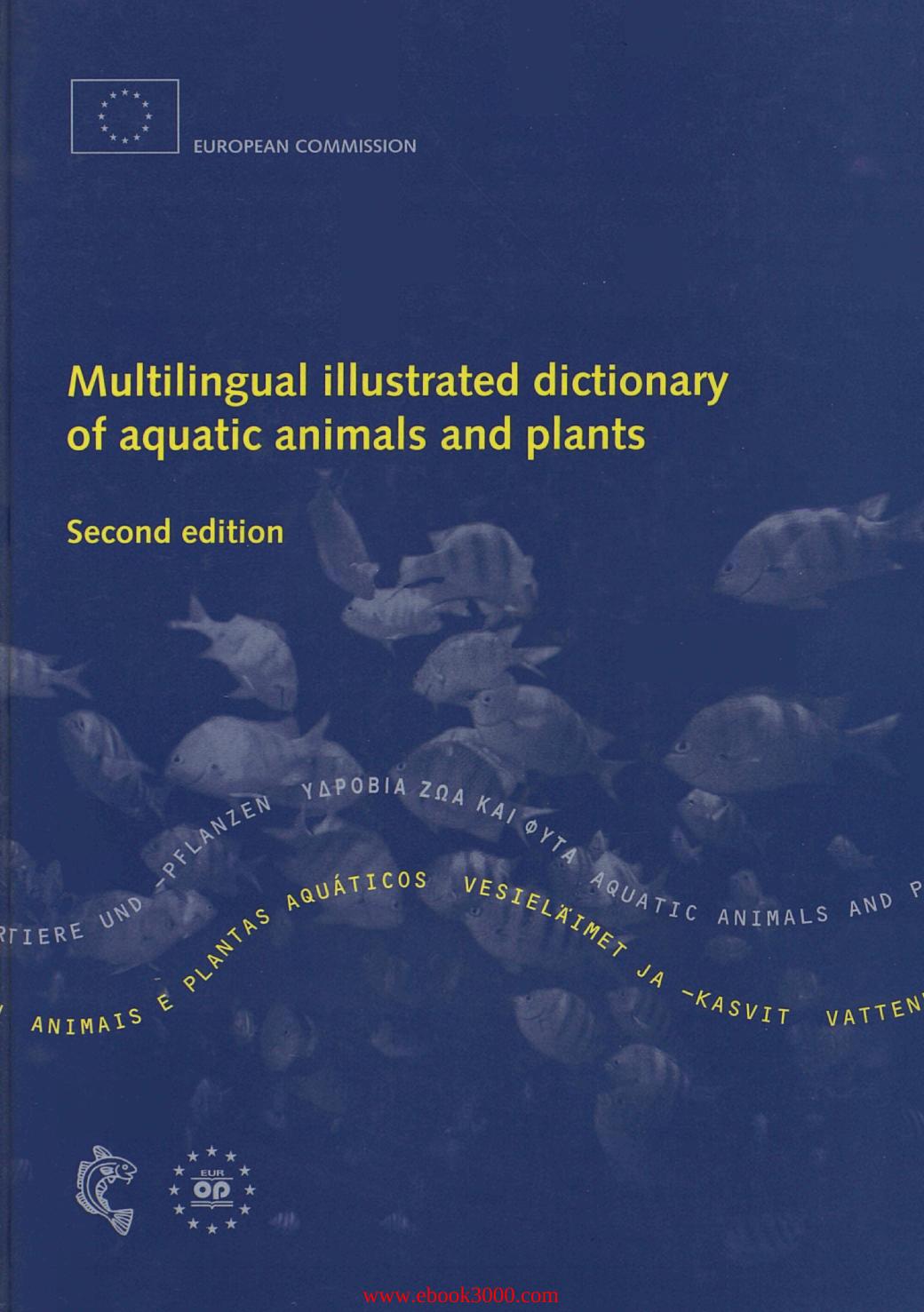 Multilingual Illustrated Dictionary of Aquatic Animals and Plants by Unknow