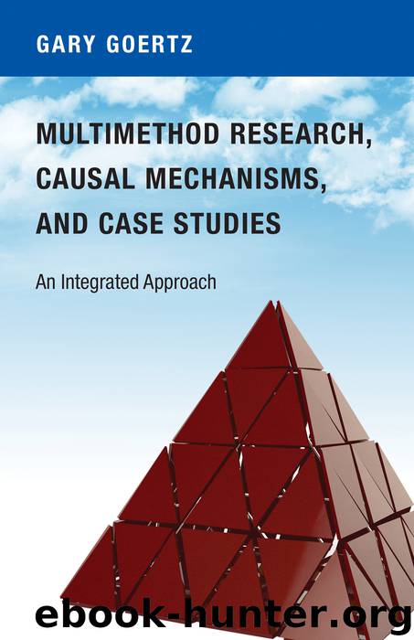 Multimethod Research, Causal Mechanisms, and Case Studies by Goertz Gary