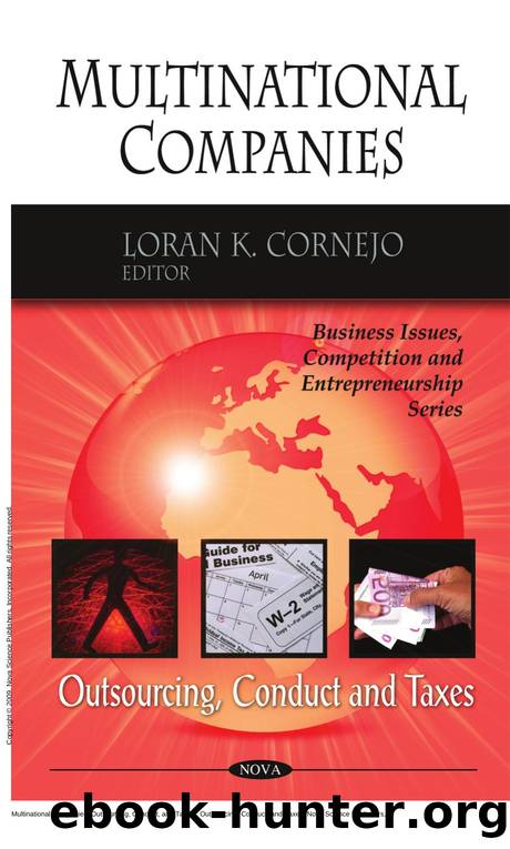 Multinational Companies: Outsourcing, Conduct, and Taxes : Outsourcing, Conduct, and Taxes by Loran K. Cornejo