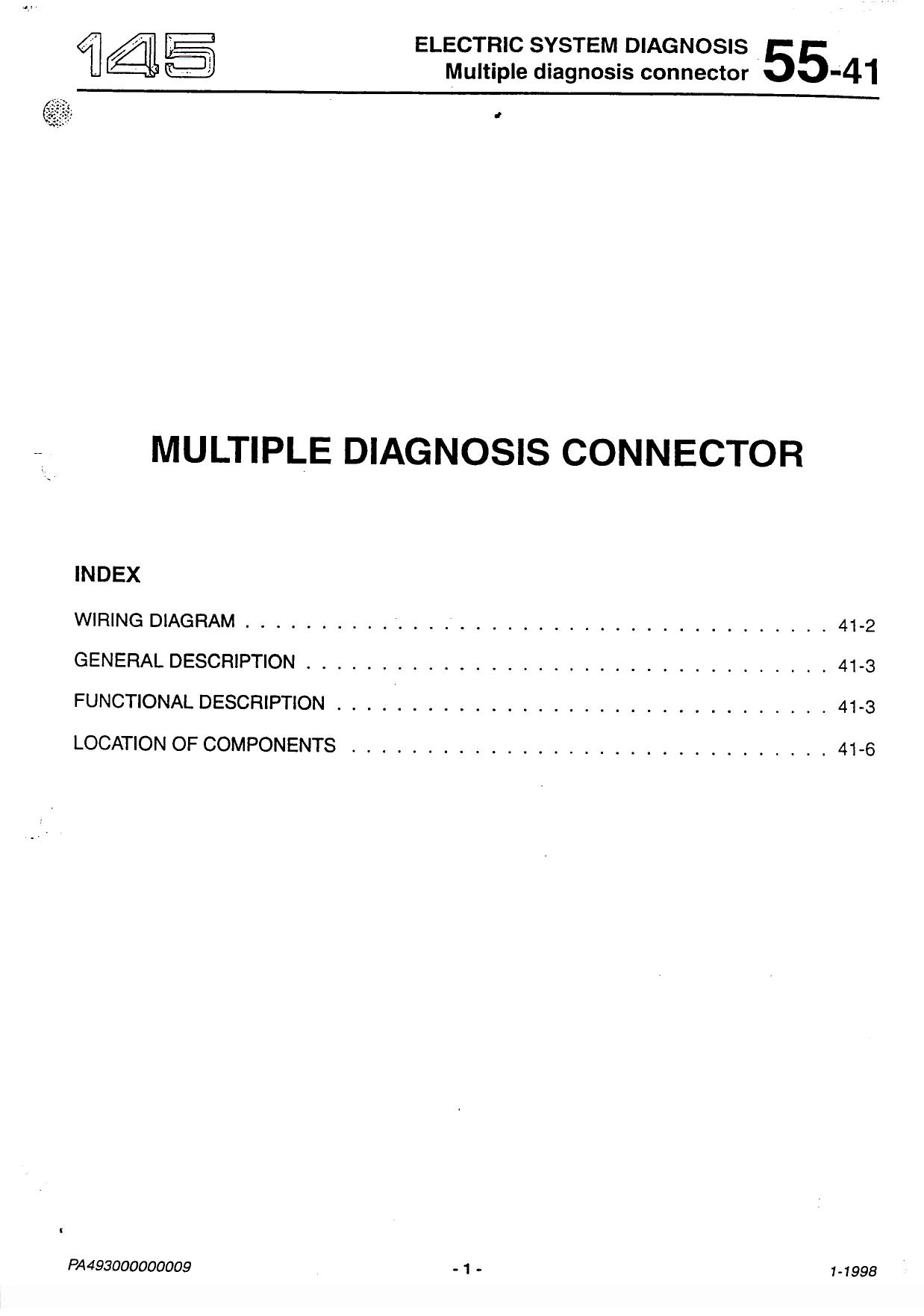 Multiple Diagnosis Connector by ADAM CARTER