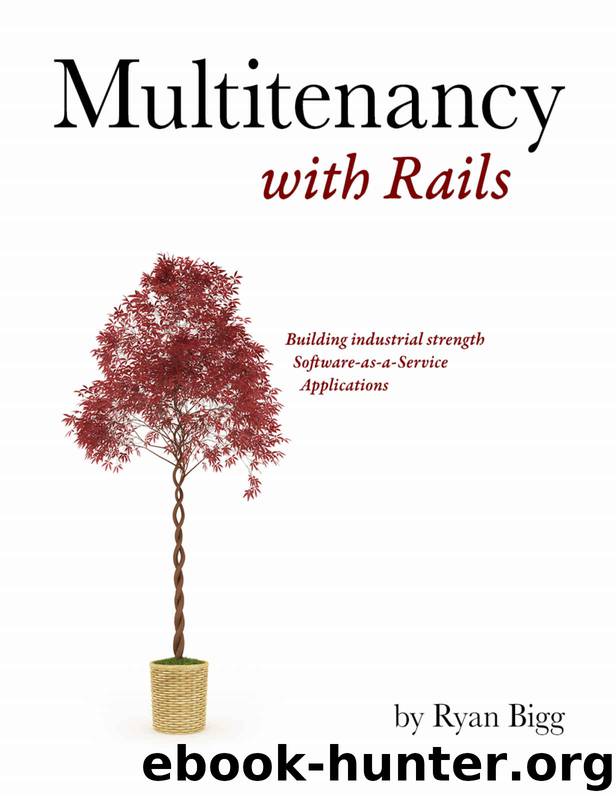 Multitenancy with Rails by Ryan Bigg