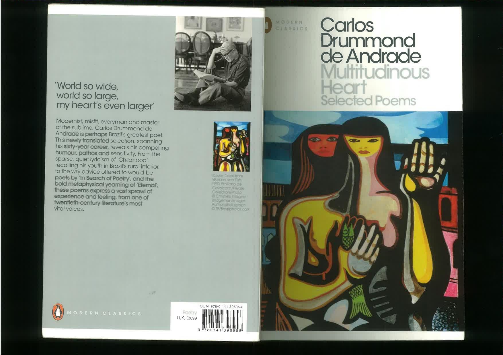 Multitudinous Heart by Carlos Drummond de Andrade