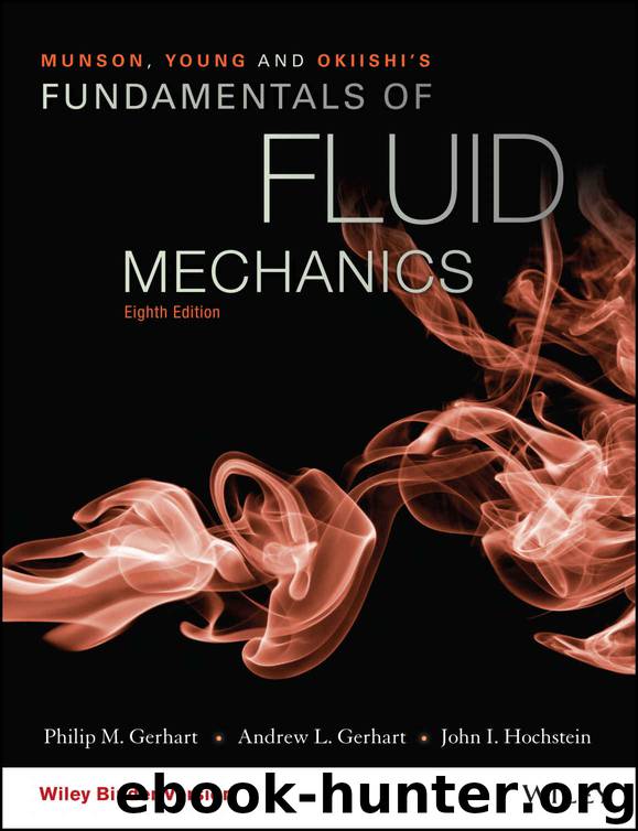Munson, Young and Okiishi's Fundamentals of Fluid Mechanics, 8th Edition by Philip M. Gerhart & Andrew L. Gerhart & John I. Hochstein