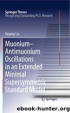 Muonium-antimuonium Oscillations in an Extended Minimal Supersymmetric Standard Model by Boyang Liu